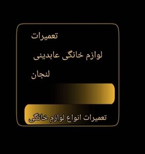 معرفی تعمیرات لوازم خانگی عابدینی در لنجان در مشاغل ممتاز