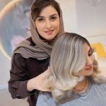 آموزش خدمات رنگ و لایت مو زهرا یساولی در اراک