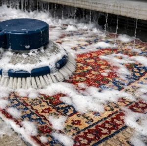 استفاده از مواد شوینده استاندارد و تجهیزات مدرن برای شستشوی فرش و موکت قالیشویی علوی فرادنبه-مشاغل ممتاز