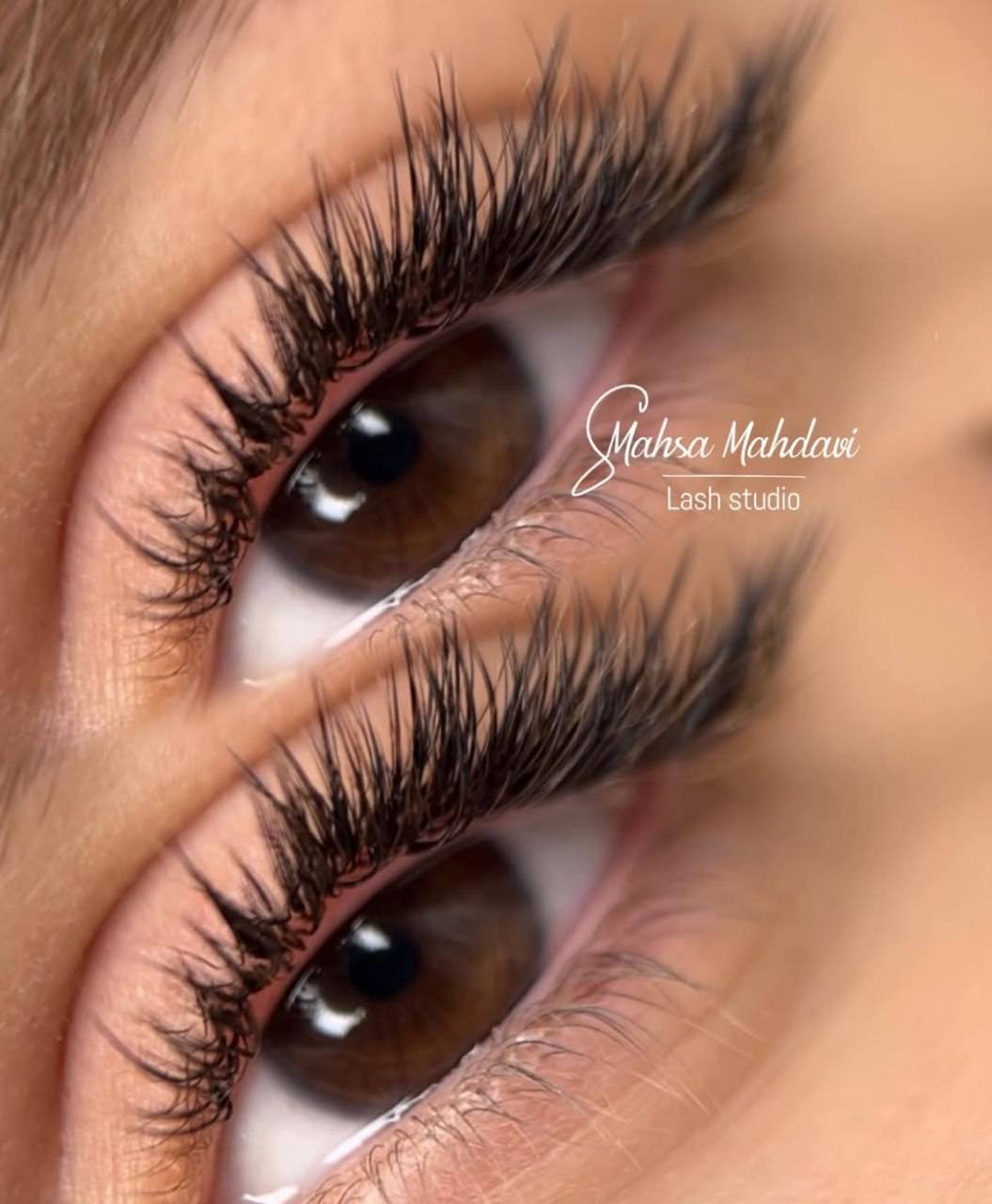 آموزش عملی eyelash extension مهسا مهدوی در رامسر _مشاغل ممتاز