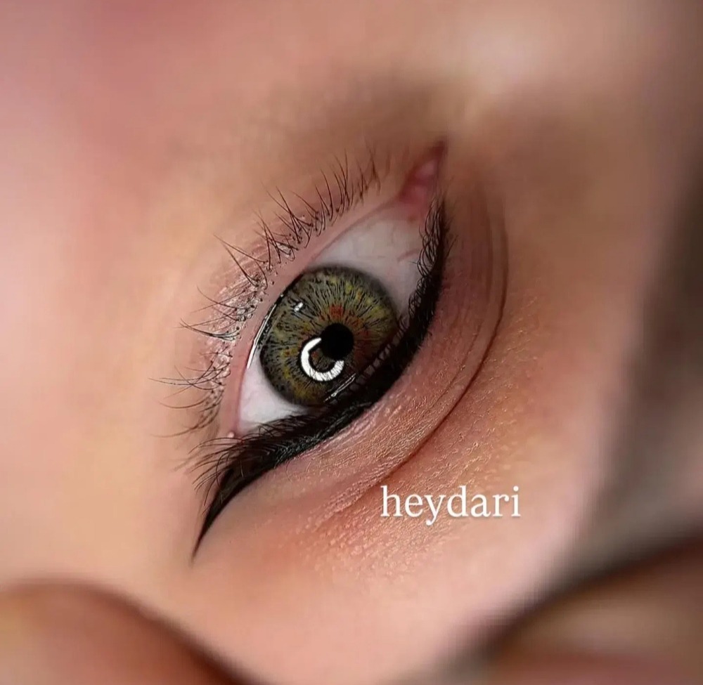 اجرای بن مژه و خط چشم دائم آموزش خدمات آرایش دائم ریحانه حیدری در گرگان - مشاغل ممتاز