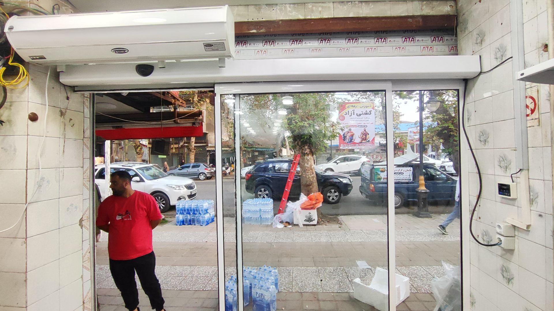 نصب جک پارکینگی و درب اتوماتیک افشین در رشت -مشاغل ممتاز