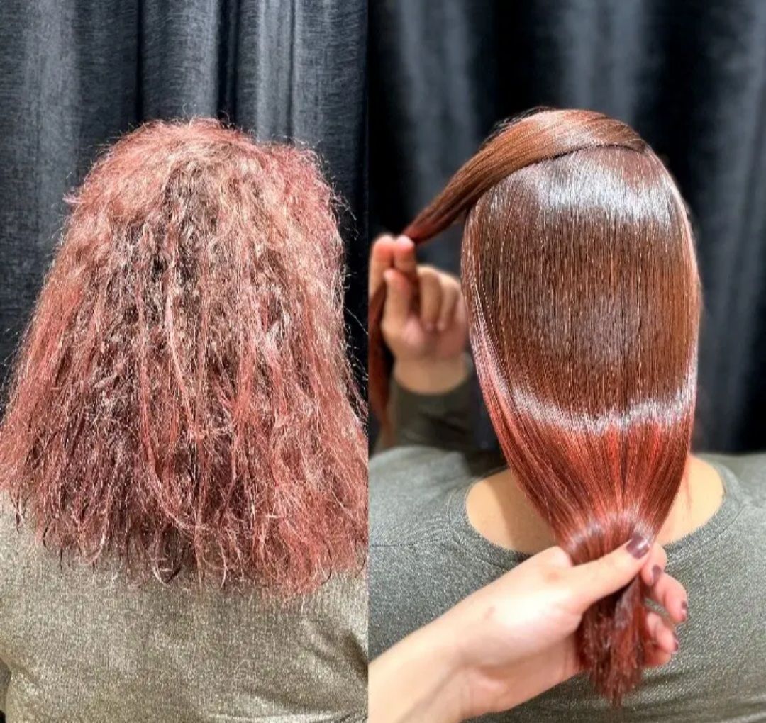 کراتین تخصصی مو در سالن زیبایی شکوفه پورغلام رشت - مشاغل ممتاز