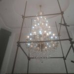 برقکاری ساختمان غلامرضا فیض آبادی در نوشهر