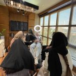 آموزش میکاپ عروس سعیده خوانساری در اصفهان