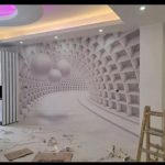 نصب کاغذ دیواری بایرامی در تهران
