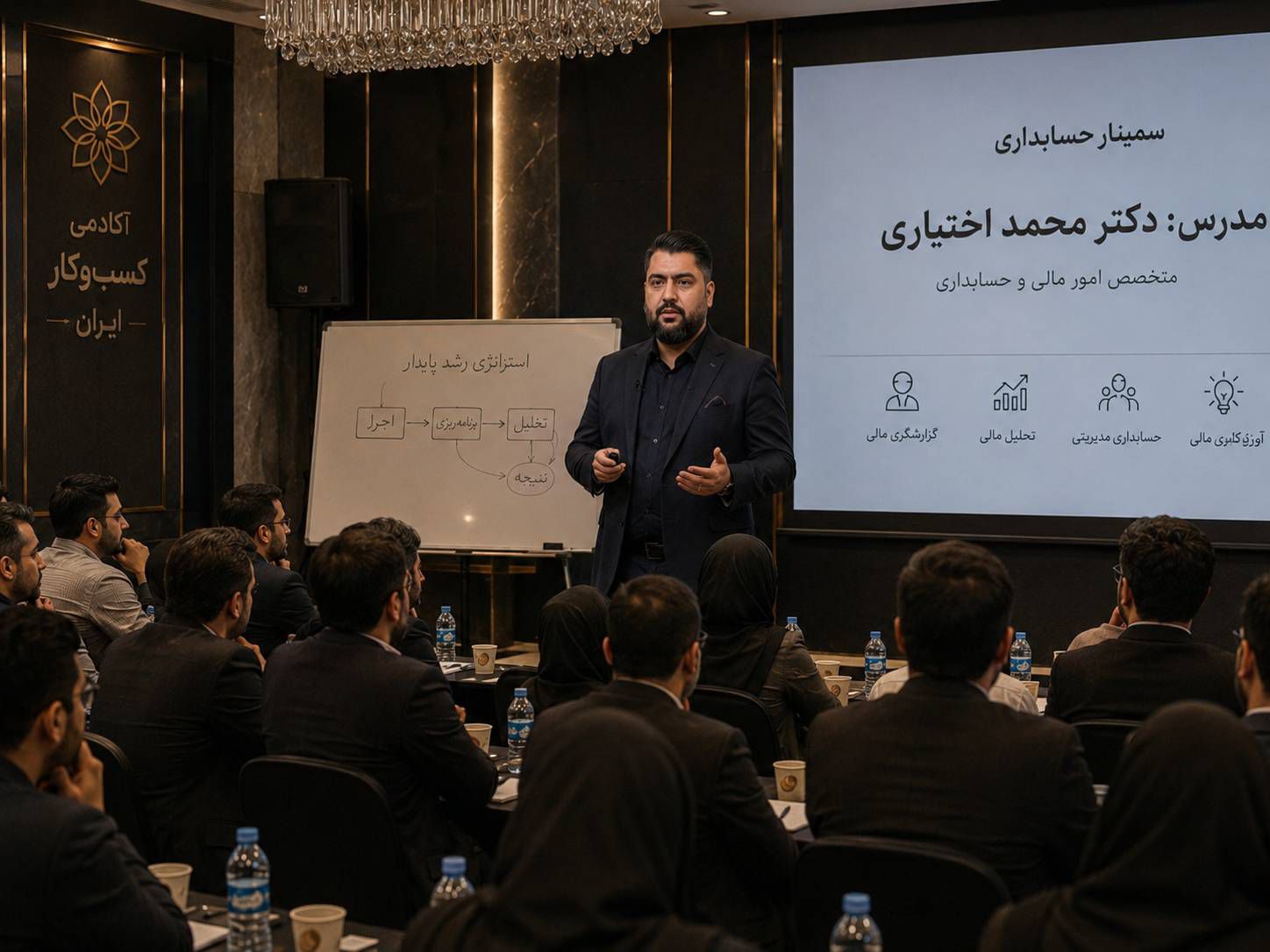 آموزش دوره حسابداری پایه دکتر اختیاری در تهران-مشاغل ممتاز