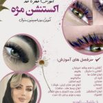 آموزش و خدمات اکستنشن مژه ندا فیضی نژاد در اردبیل