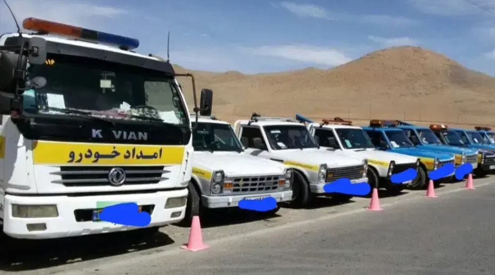 یدک کش خداشناس در گرمسار