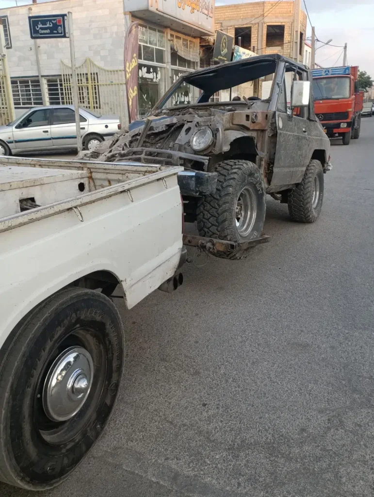 یدک‌کش آرشام در ملایر