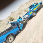 یدک کش قنبرپور در ایرانشهر