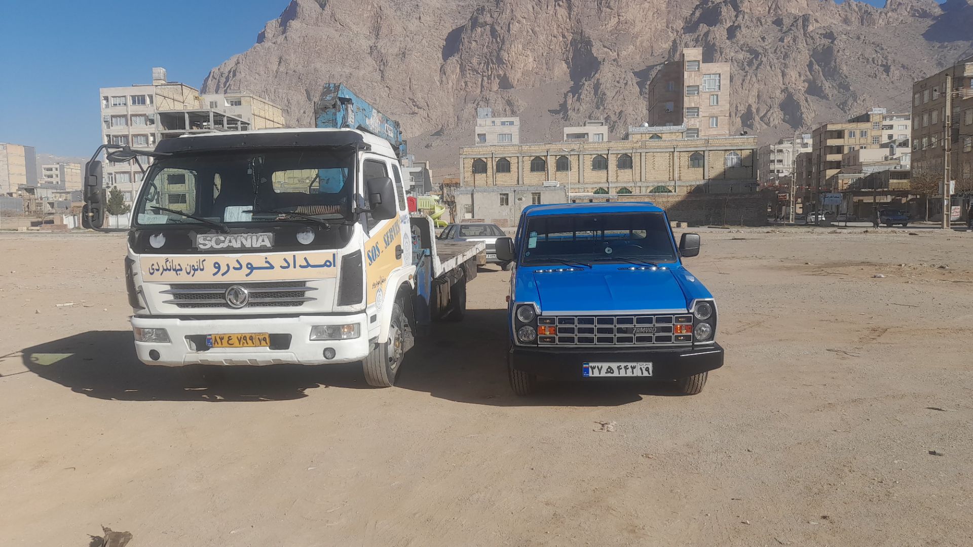 جرثقیل خسروی کرمانشاه آماده خدمت‌رسانی ۲۴ ساعته برای حمل خودرو -مشاغل ممتاز