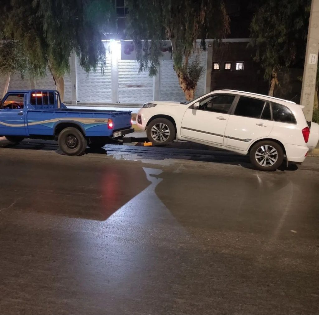 یدک کش برادران رسولی در سرخون