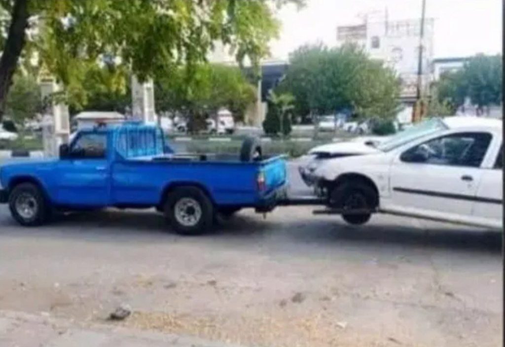امدادخودرو پویا شهبازی در خان زنیان