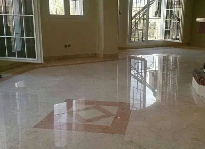 نمونه کار درخشش سنگ پس از کفسابی آس در بابلسر - مشاغل ممتاز