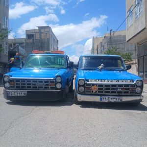 اعزام جرثقیل امداد خودرو حضوری در جاده برفی ورزقان- مشاغل ممتاز